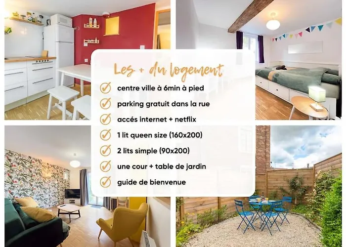 Appartamento L'amiénoise-6min à Pied Du Centre